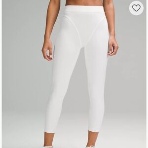 lululemon wonder train aerobic high rise leggings 25"